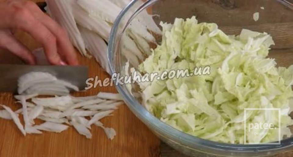 Легкий салат святковий з куркою. - Шаг 6