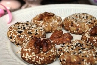 Полезное ореховое печенье 🍪