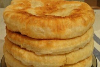 Лепешки на кефире с начинкой