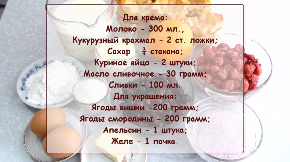 Песочные корзинки с ягодами - Шаг 1