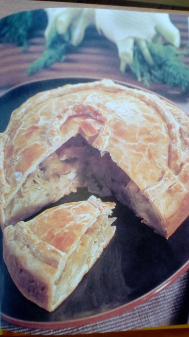 Пирог со сладким перцем и слоёным тестом. - Шаг 1