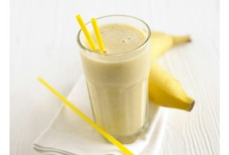 Молочно-банановий коктейль