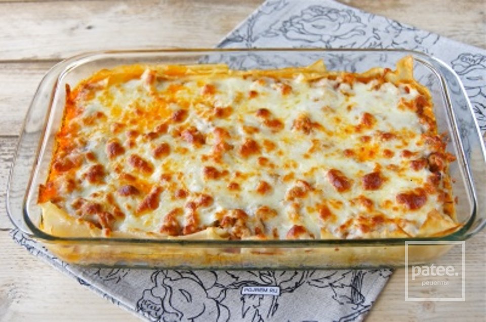 Лазаня - Шаг 8