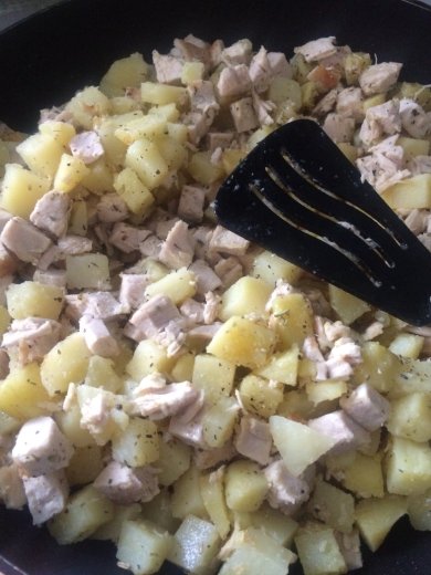 Запеканка из индейки с картофелем - Шаг 3