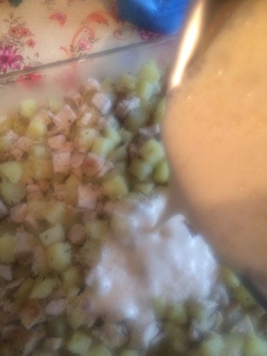 Запеканка из индейки с картофелем - Шаг 5