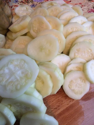 Мгновенные маринованные кабачки - Шаг 2