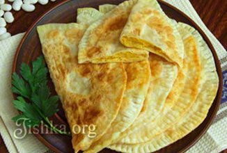 Постные чебуреки (фасолевая начинка)