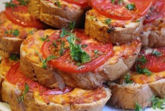 Горячий бутерброд «Ленивая пицца»