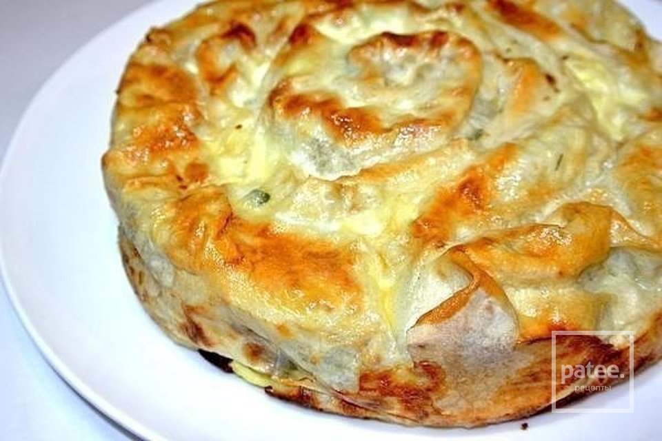 Пиріг Лаваш в заливці - Шаг 2