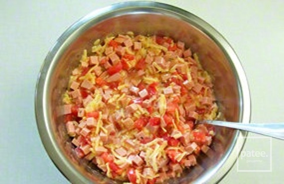 Вкусная «пицца» из лаваша - Шаг 7