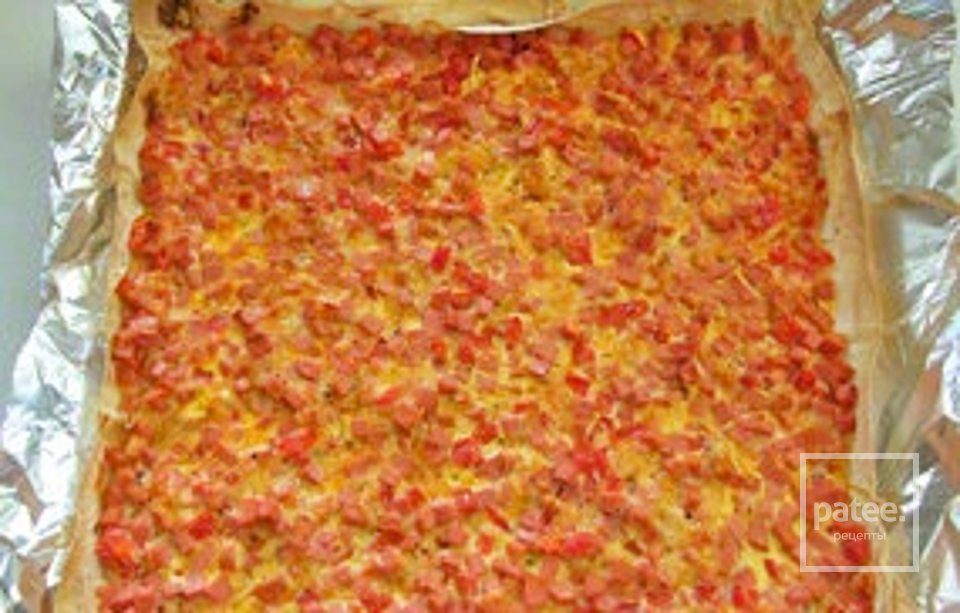Вкусная «пицца» из лаваша - Шаг 10