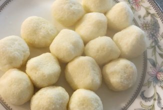 Ленивые вареники с творогом и манкой