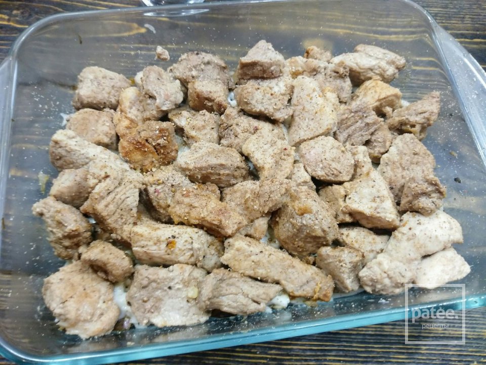 Свинина запечена в вершках з грибами - Шаг 2