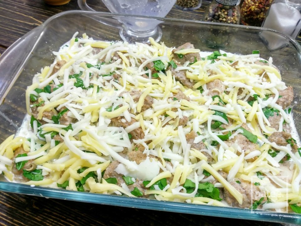 Свинина запечена в вершках з грибами - Шаг 7