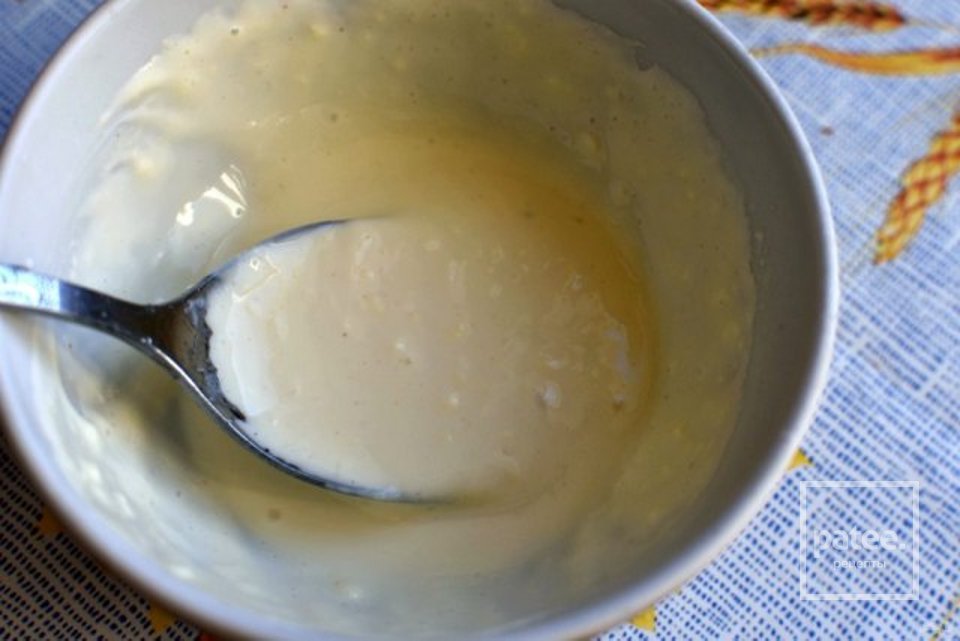 Салат з кольорової капусти та брокколі з яйцем - Шаг 4