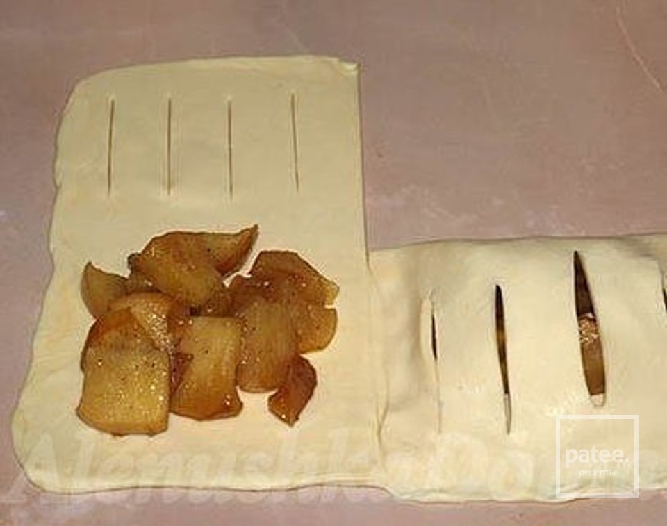 Слойки з яблуками - Шаг 3