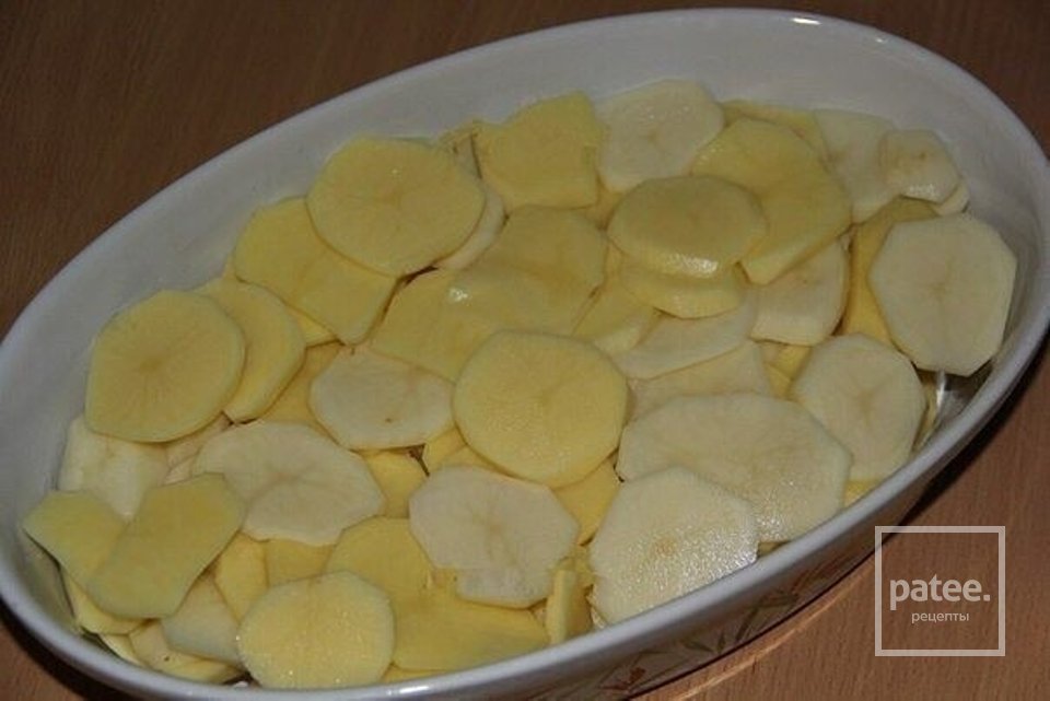 Курячі ніжки з картоплею та грибами в духовці - Шаг 1