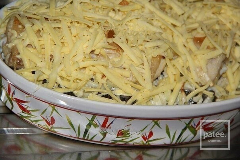 Курячі ніжки з картоплею та грибами в духовці - Шаг 4