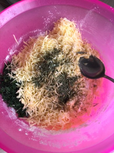 Заливной пирог из кабачков с сыром - Шаг 10