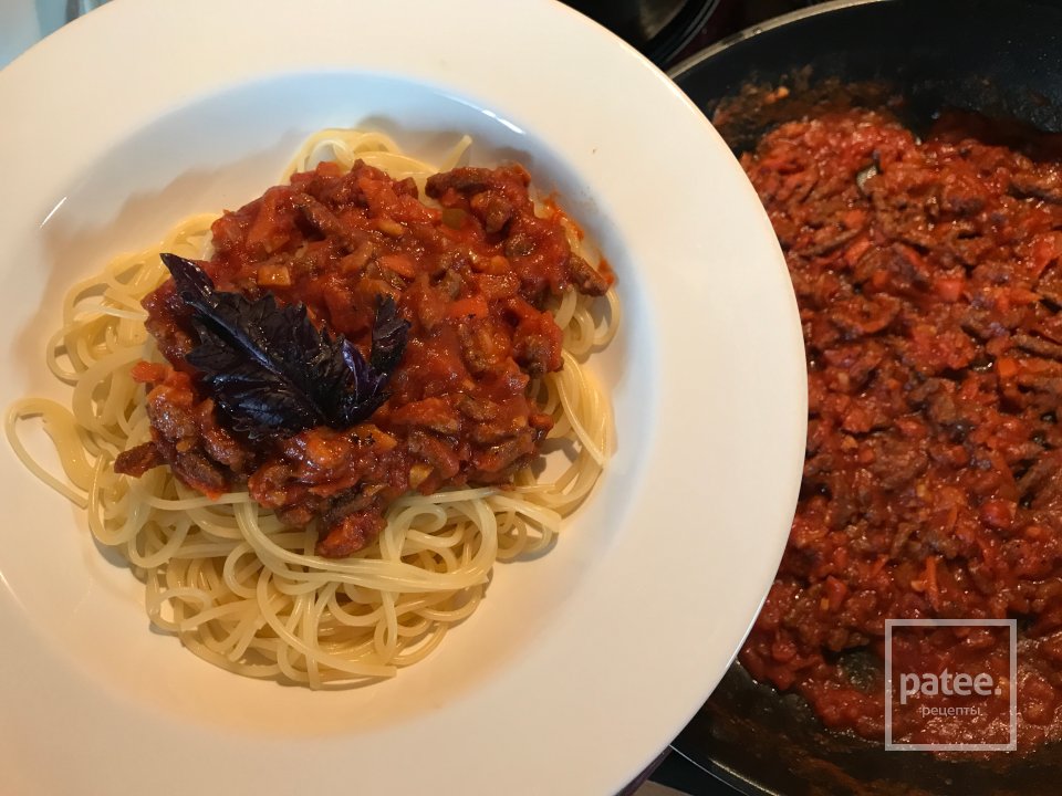 Спагетти Болоньезе - Шаг 6