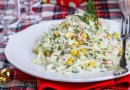 Салат из крабовых палочек и свежей капусты