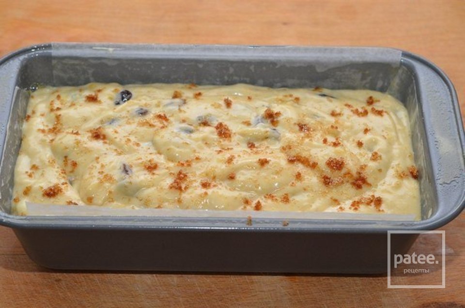 Банановий кекс з родзинками - Шаг 7