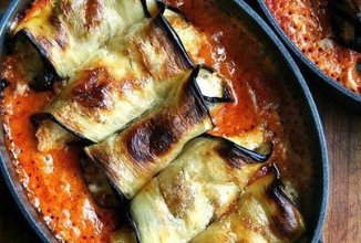 Італійські рулетики з баклажана