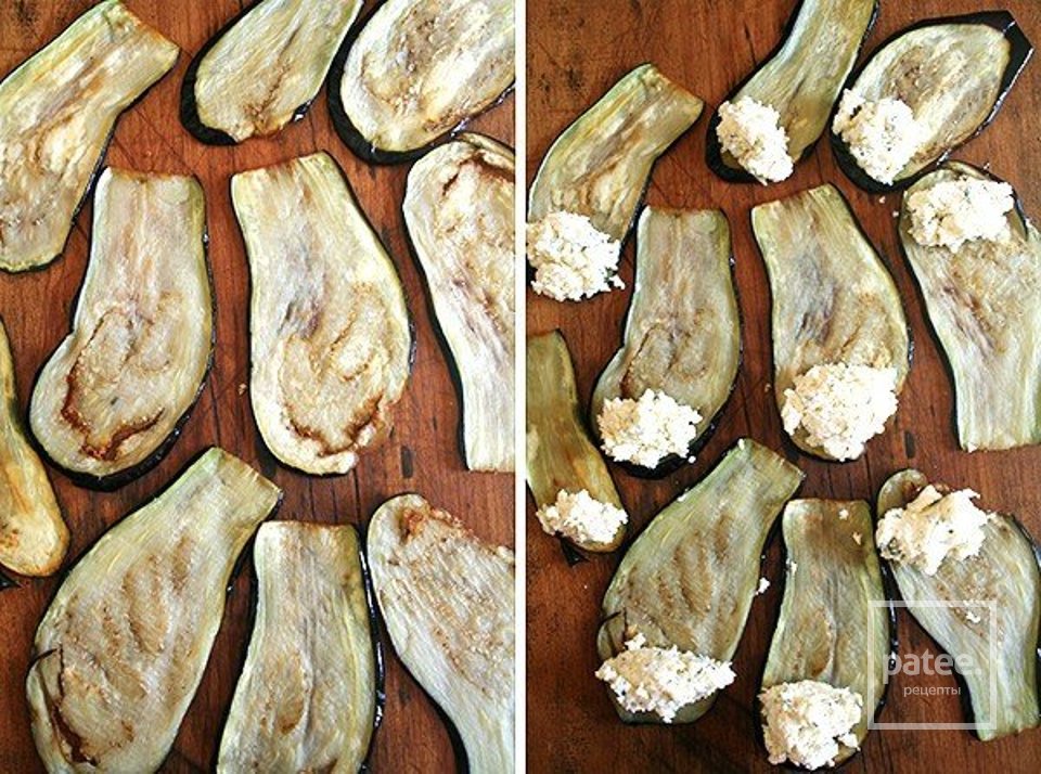 Італійські рулетики з баклажана - Шаг 1