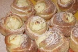 Ватрушки-розы