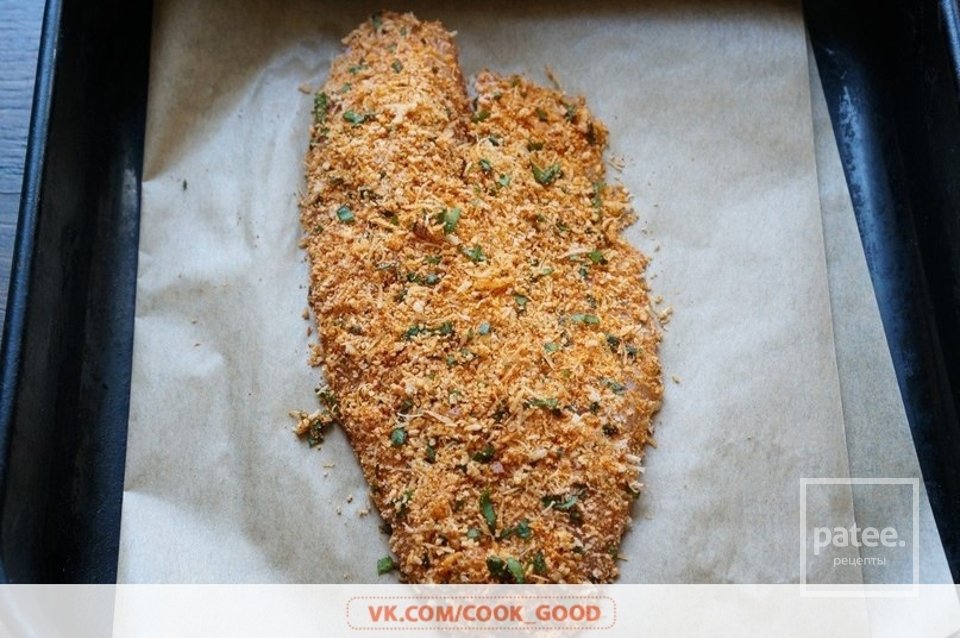 Телапия, панированная в сыре и специях - Шаг 3