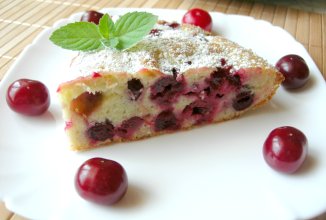 БАБКА С ВИШНЯМИ. Обязательно приготовьте эту Сезонную Выпечку!