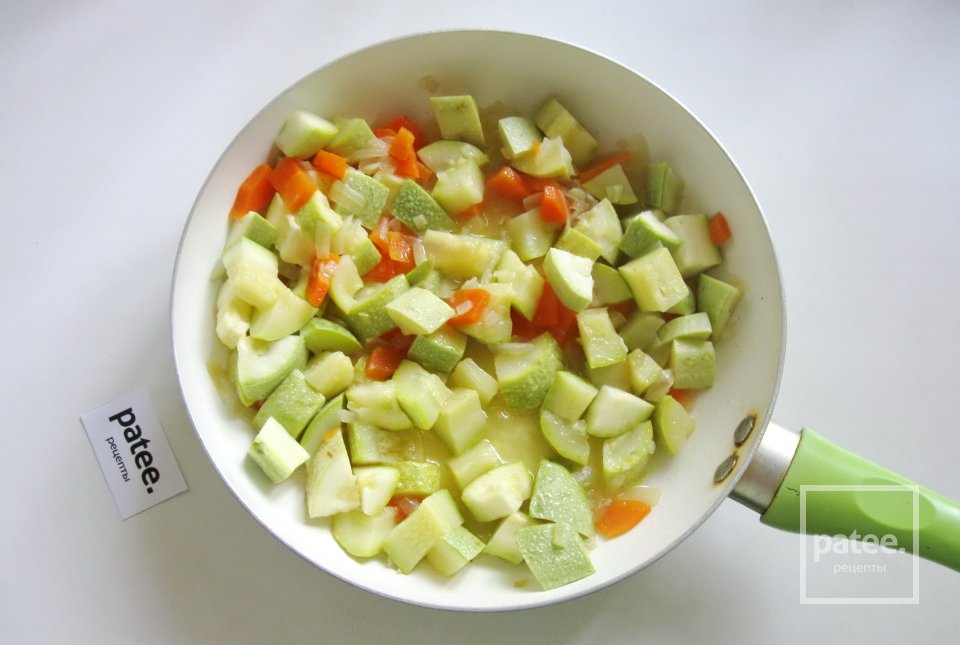 Овощное рагу с кабачками и рисом - Шаг 5