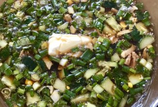 Окрошка с мясом