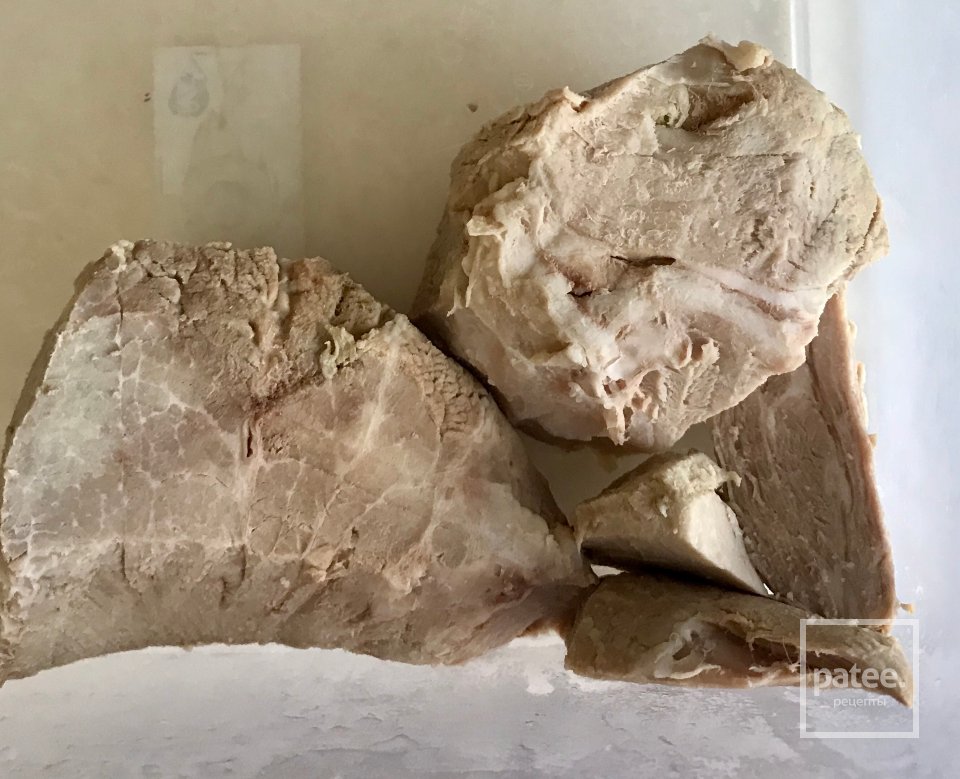 Окрошка с мясом - Шаг 1