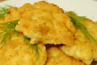 Курячі розтріпки (оладки з курки)