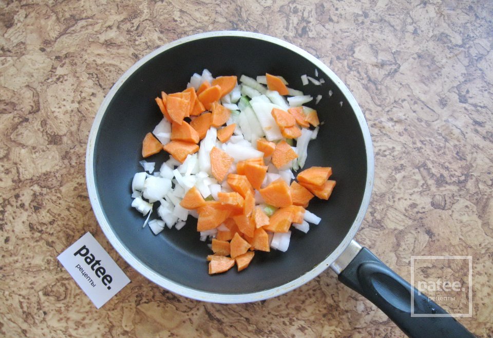 Суп с цветной капустой и свежим зеленым горошком - Шаг 3