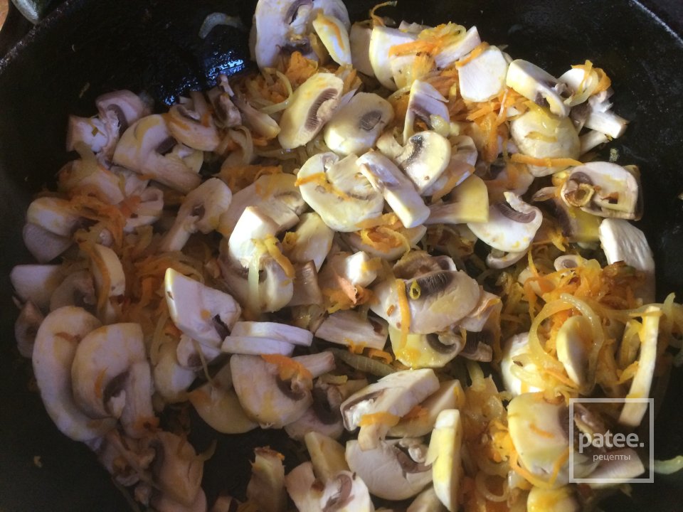 Картофельная запеканка с грибами. - Шаг 3