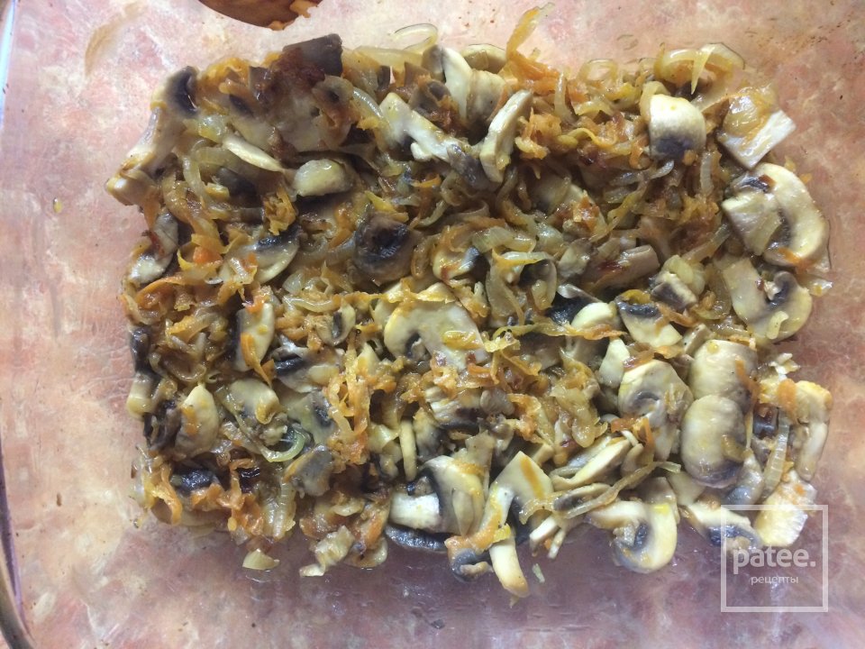 Картофельная запеканка с грибами. - Шаг 4