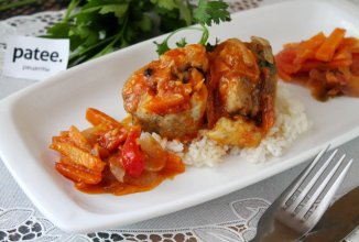 Судак в томатном соусе