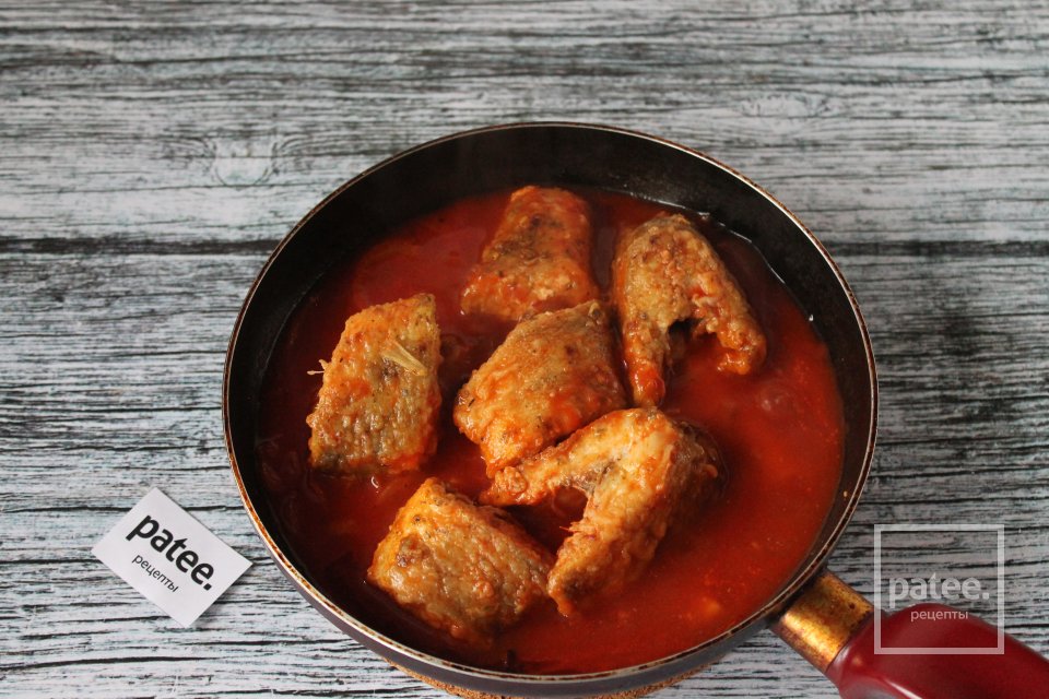 Судак в томатном соусе - Шаг 12