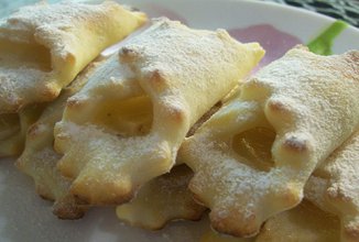 Творожные пиченьки с яблочной начинкой