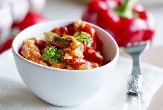 Рагу овощное с грибами