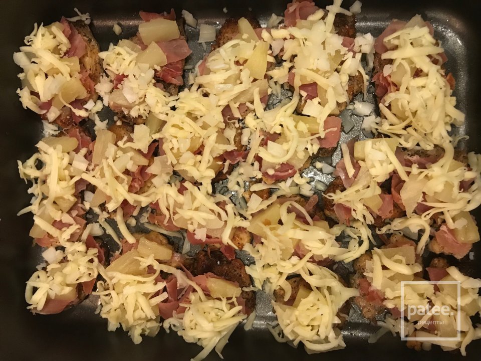 Медальоны из филе цыплёнка-бройлера с кусочками Хамона и с соусом Сальса🇪🇸 - Шаг 7