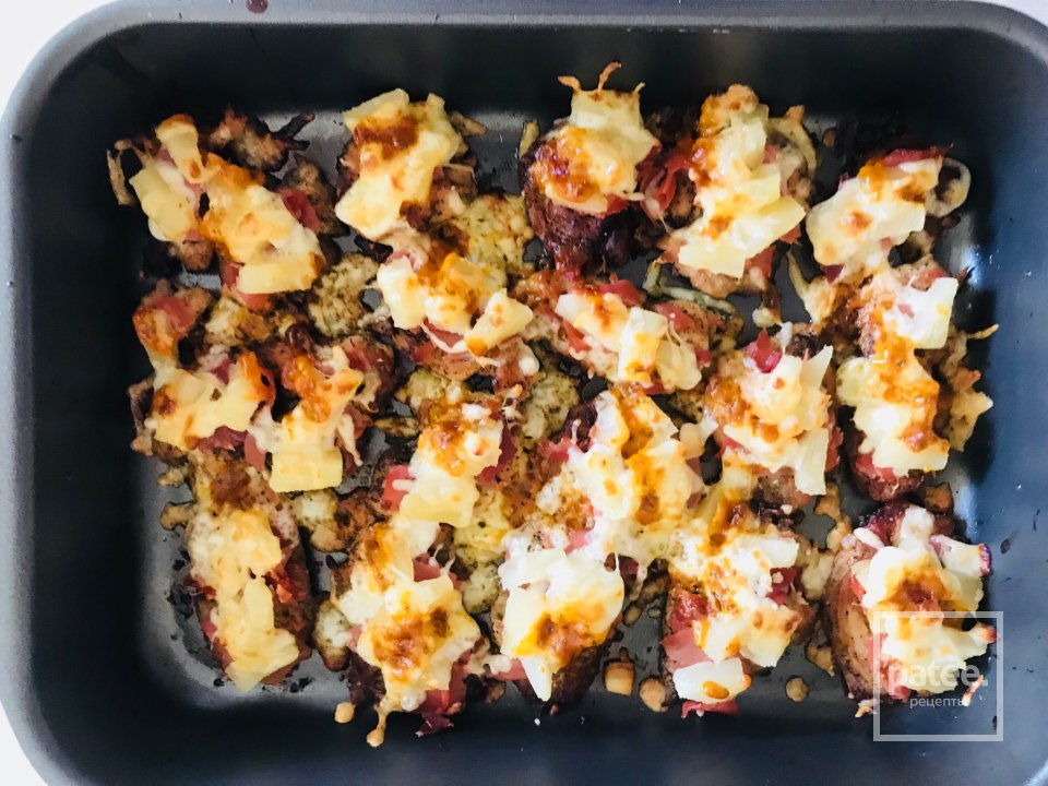 Медальоны из филе цыплёнка-бройлера с кусочками Хамона и с соусом Сальса🇪🇸 - Шаг 9
