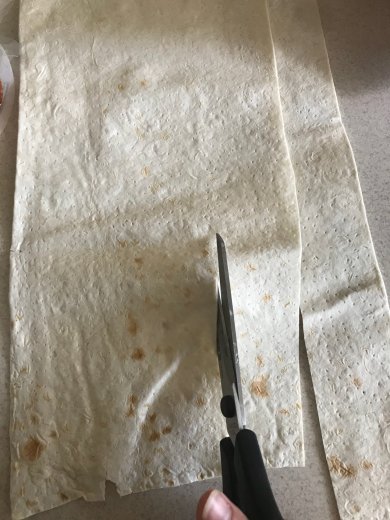 Чипсы из двух видов лаваша с паприкой и сыром ) - Шаг 2