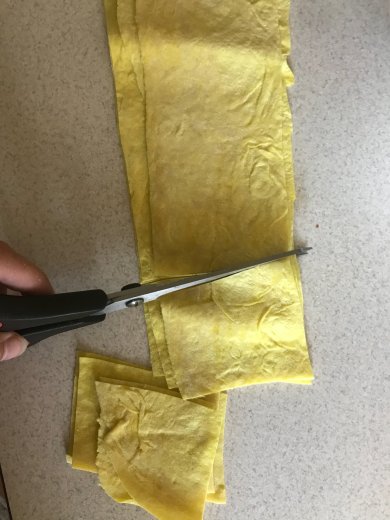 Чипсы из двух видов лаваша с паприкой и сыром ) - Шаг 3