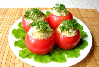 ФАРШИРОВАННЫЕ ПОМИДОРЫ мой Домашний Рецепт, который всем Нравится!