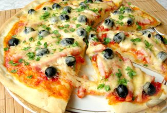 Домашняя пицца "Как я люблю тебя"