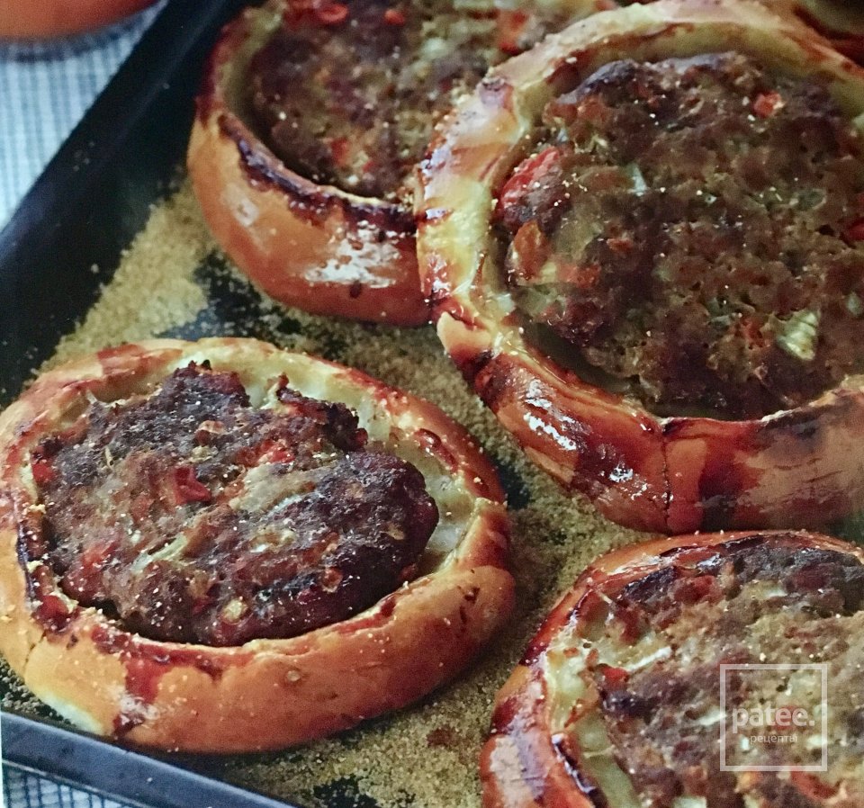 АРАБСКИЕ ОТКРЫТЫЕ ПИРОГИ С МЯСОМ - Шаг 1