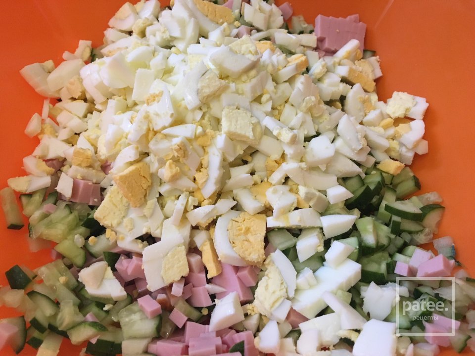 ОЛИВЬЕ «МОЙ ВАРИАНТ» - Шаг 2